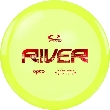 Latitude 64 Opto River Yellow – 170-172 frisbeegolfkiekko