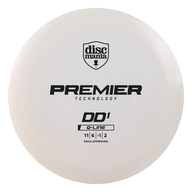 Discmania Q-Line Premier DD1 White – 165-169 frisbeegolfkiekko