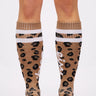 Eivy Cheerleader Wool Socks, Leopard